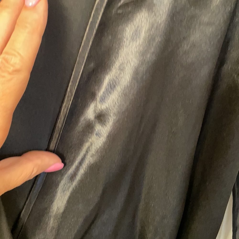 Josie Vintage Black Robe w/ Sheer Bell Sleeves - Picture 7 of 8